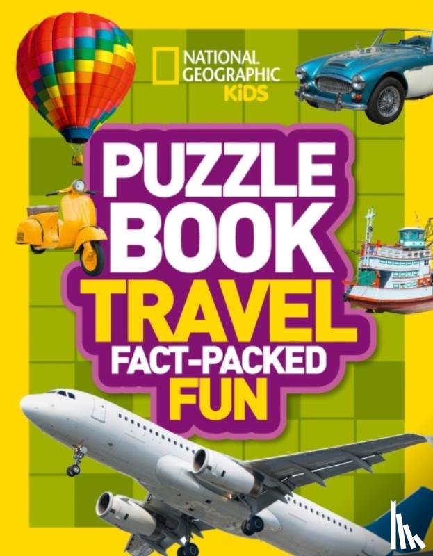 National Geographic Kids - Puzzle Book Travel