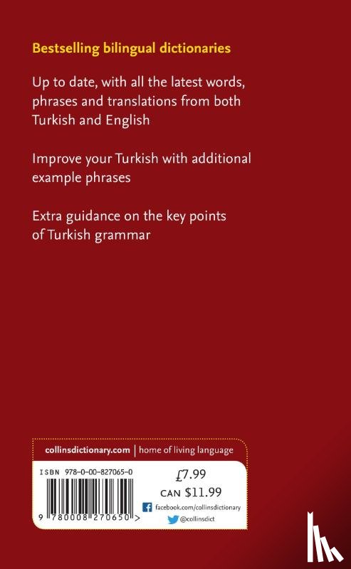 Collins Dictionaries - Turkish Essential Dictionary