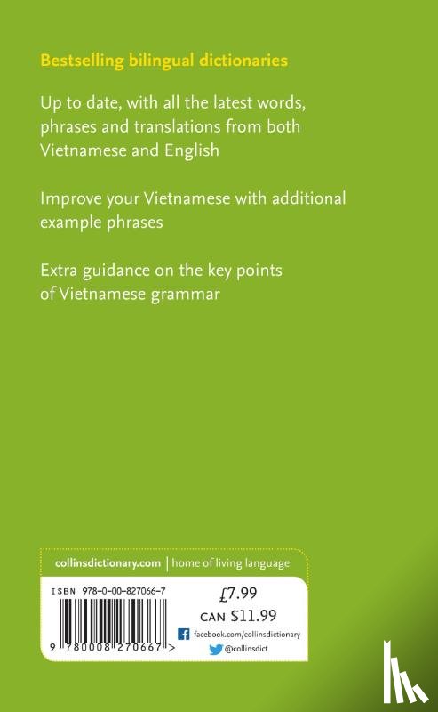 Collins Dictionaries - Vietnamese Essential Dictionary