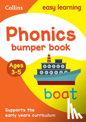 Collins Easy Learning - Phonics Bumper Book Ages 3-5