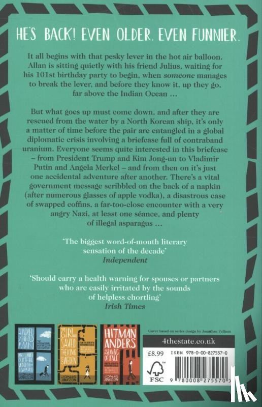 Jonasson, Jonas - The Accidental Further Adventures of the Hundred-Year-Old Man