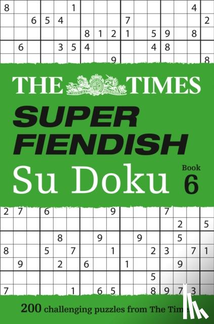 The Times Mind Games - The Times Super Fiendish Su Doku Book 6