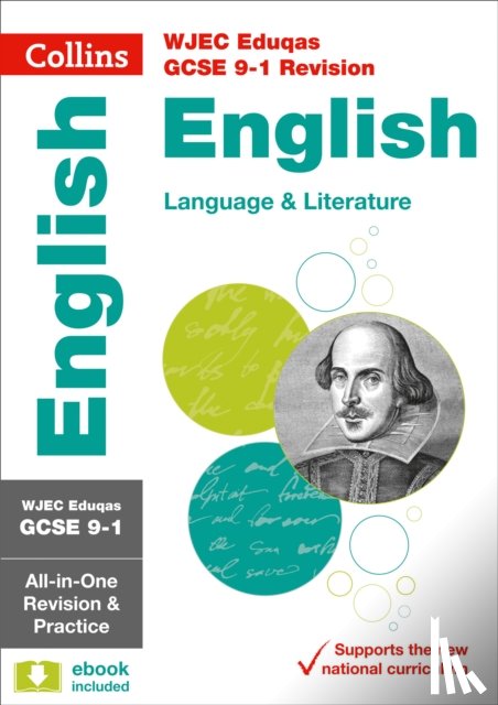 Collins GCSE - WJEC Eduqas GCSE 9-1 English Language and Literature All-in-One Complete Revision and Practice