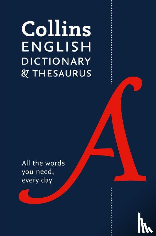 Collins Dictionaries - Paperback English Dictionary and Thesaurus Essential