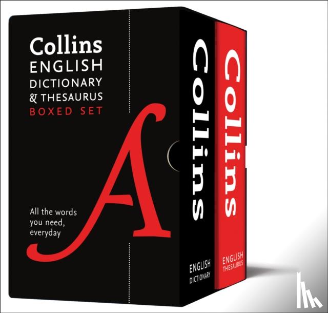 Collins Dictionaries - Collins English Dictionary and Thesaurus Boxed Set