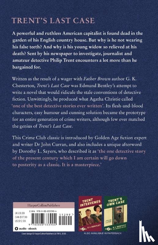 Bentley, E. C. - Trent’s Last Case