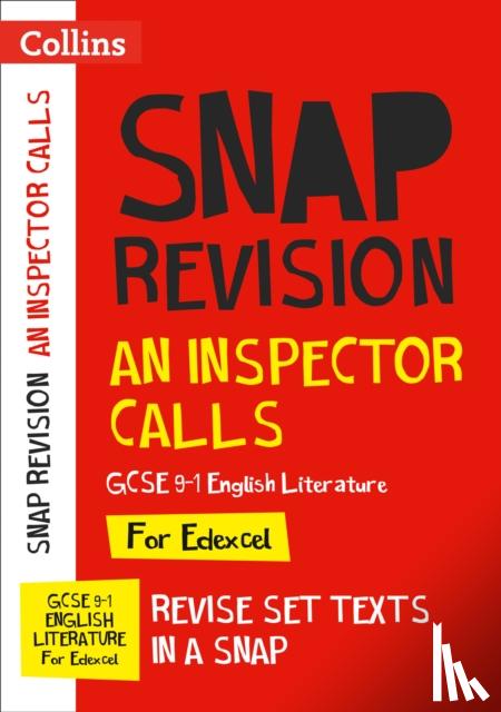 Collins GCSE - An Inspector Calls: Edexcel GCSE 9-1 English Literature Text Guide