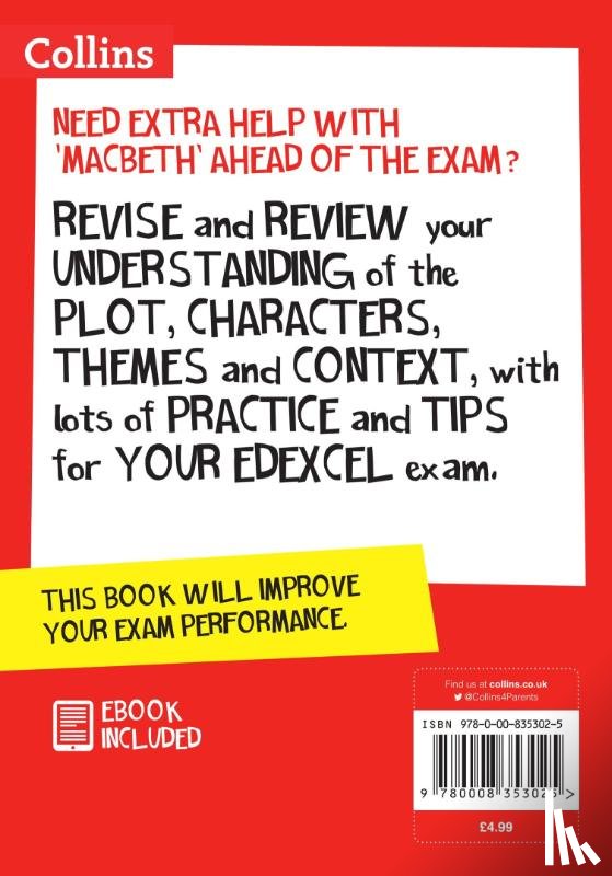 Collins GCSE - Macbeth: Edexcel GCSE 9-1 English Literature Text Guide