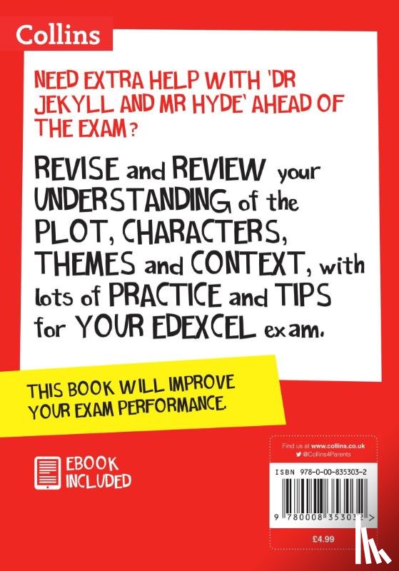 Collins GCSE - Dr Jekyll and Mr Hyde: Edexcel GCSE 9-1 English Literature Text Guide