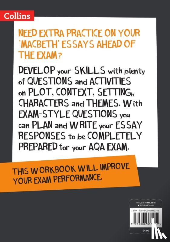 Collins GCSE - Macbeth: AQA GCSE 9-1 English Literature Workbook