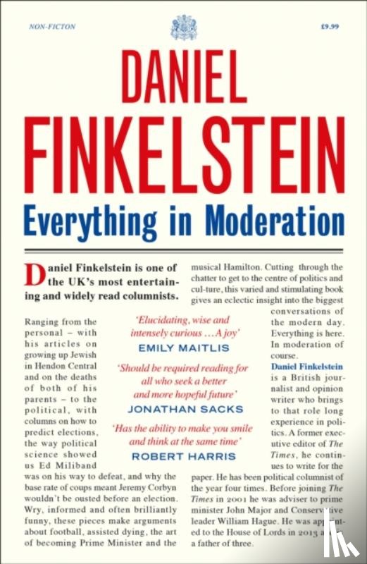Finkelstein, Daniel - Everything in Moderation