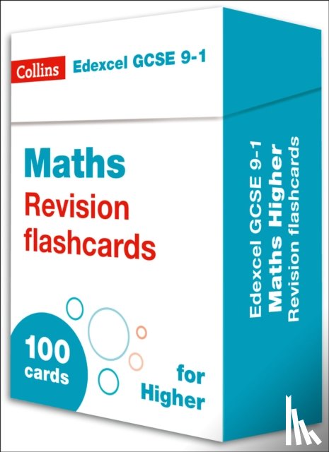 Collins GCSE - Edexcel GCSE 9-1 Maths Higher Revision Cards