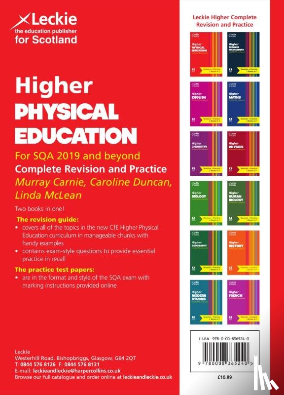 Carnie, Murray, Duncan, Caroline, McLean, Linda - Higher Physical Education