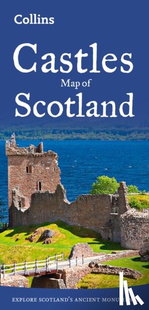 Collins Maps, Tabraham, Chris - Castles Map of Scotland