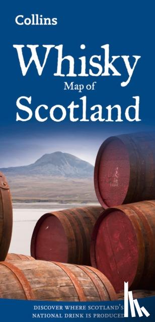 Collins Maps - Whisky Map of Scotland