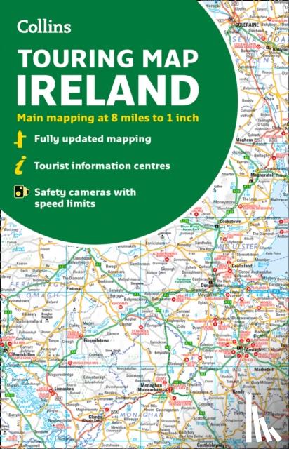Collins Maps - Collins Ireland Touring Map
