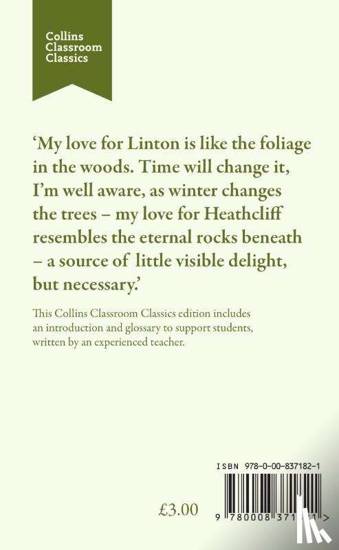 Bronte, Emily, Collins GCSE - Wuthering Heights