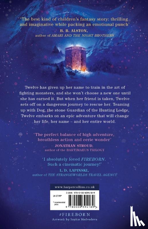 Fowler, Aisling - Fireborn: Twelve and the Frozen Forest