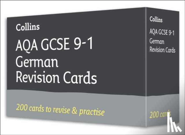 Collins GCSE - AQA GCSE 9-1 German Vocabulary Revision Cards