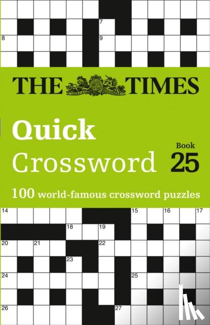 The Times Mind Games, Grimshaw, John - The Times Quick Crossword Book 25