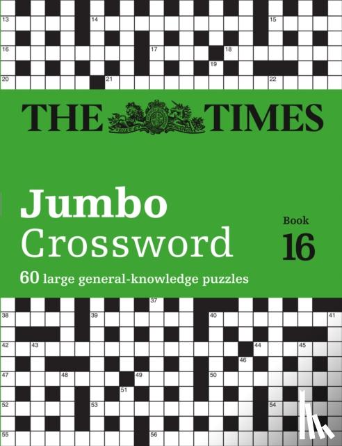 The Times Mind Games, Grimshaw, John - The Times 2 Jumbo Crossword Book 16
