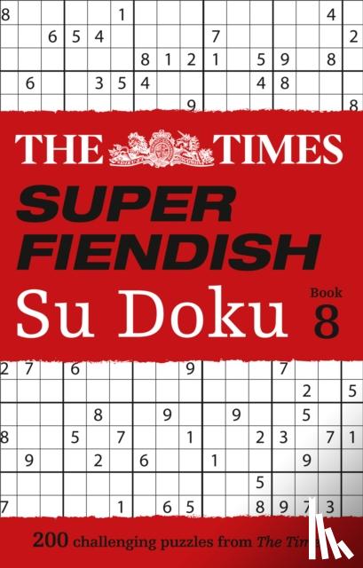The Times Mind Games - The Times Super Fiendish Su Doku Book 8