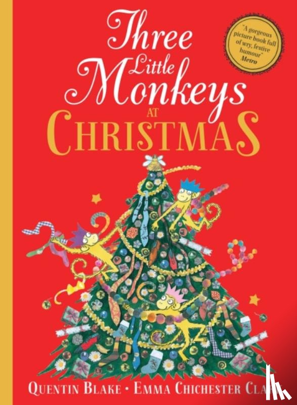 Blake, Quentin - Three Little Monkeys at Christmas