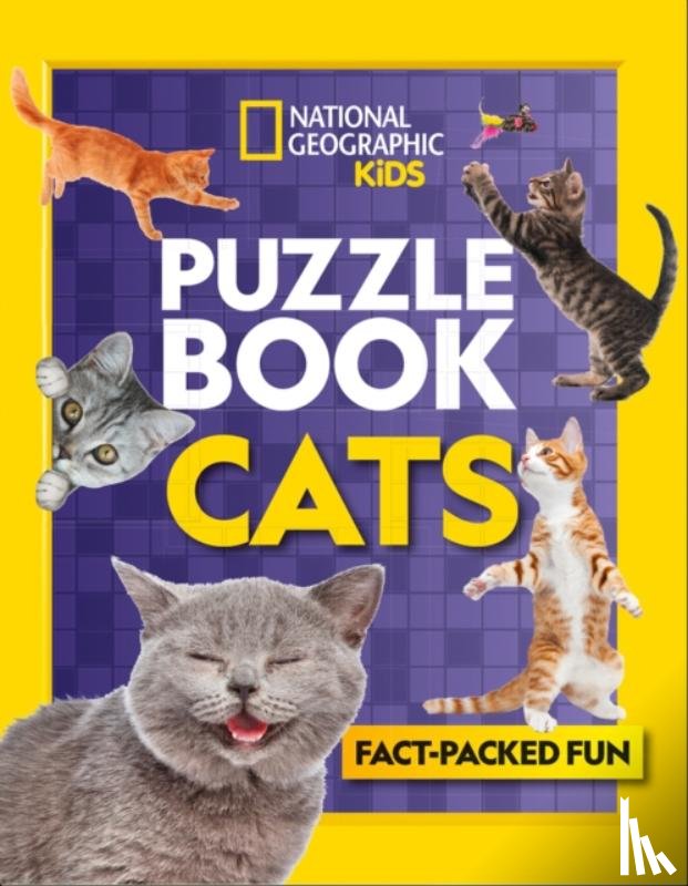 National Geographic Kids - Puzzle Book Cats