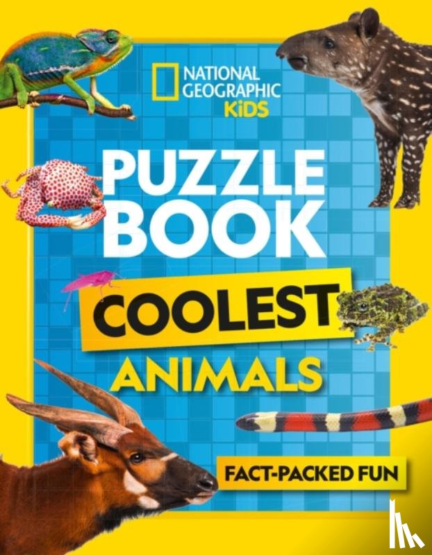 National Geographic Kids - Puzzle Book Coolest Animals