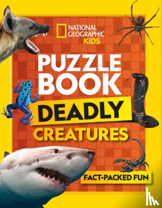 National Geographic Kids - Puzzle Book Deadly Creatures