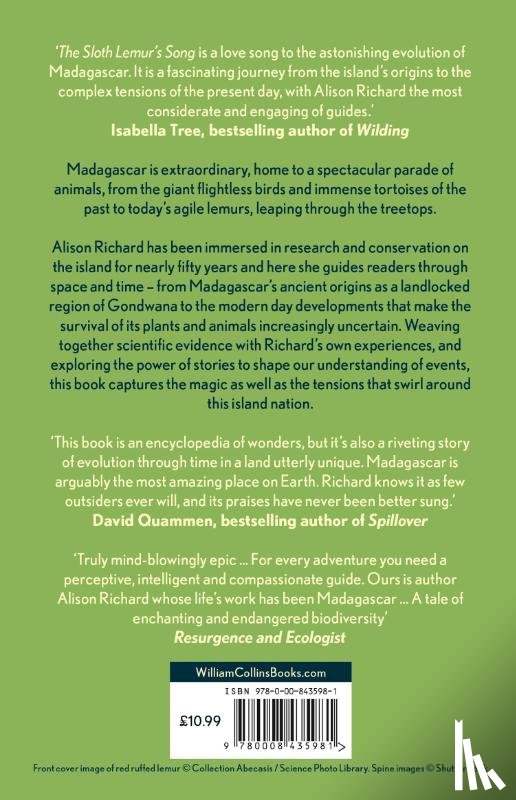 Richard, Alison - The Sloth Lemur’s Song