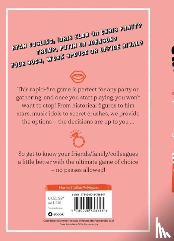 Tbd - Shag, Marry, Avoid