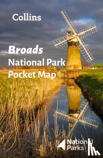 National Parks UK, Collins Maps - Broads National Park Pocket Map