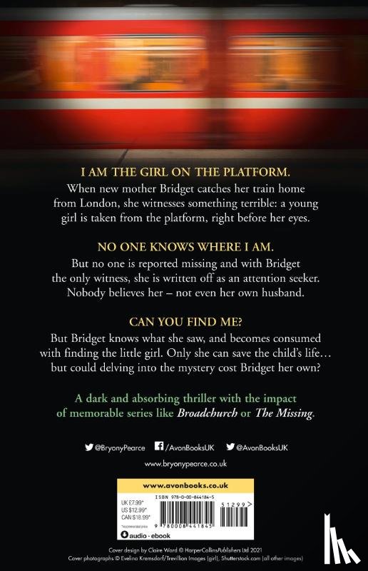 Pearce, Bryony - The Girl on the Platform