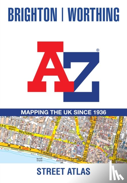 A-Z Maps - Brighton and Worthing A-Z Street Atlas
