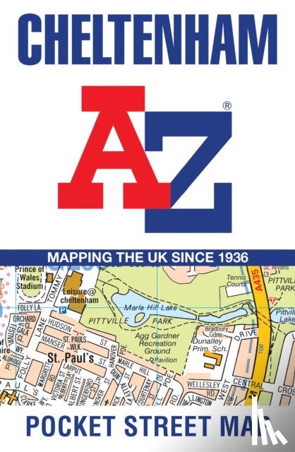 A-Z Maps - Cheltenham A-Z Pocket Street Map