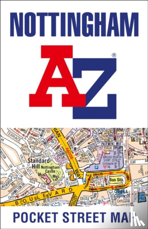 A-Z Maps - Nottingham A-Z Pocket Street Map