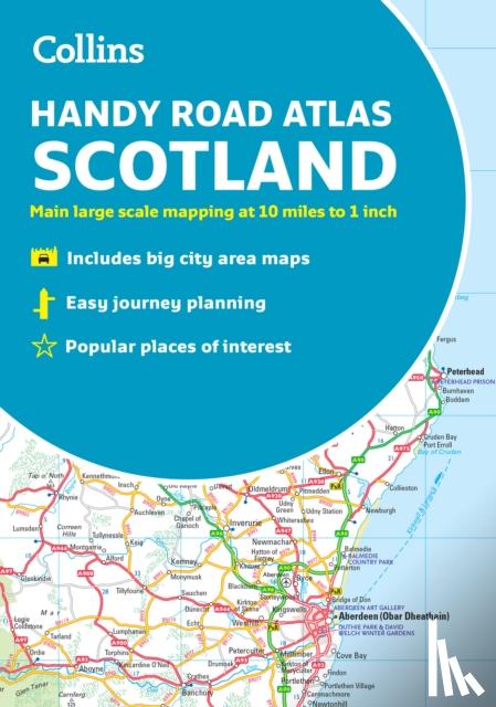 Collins Maps - Collins Handy Road Atlas Scotland