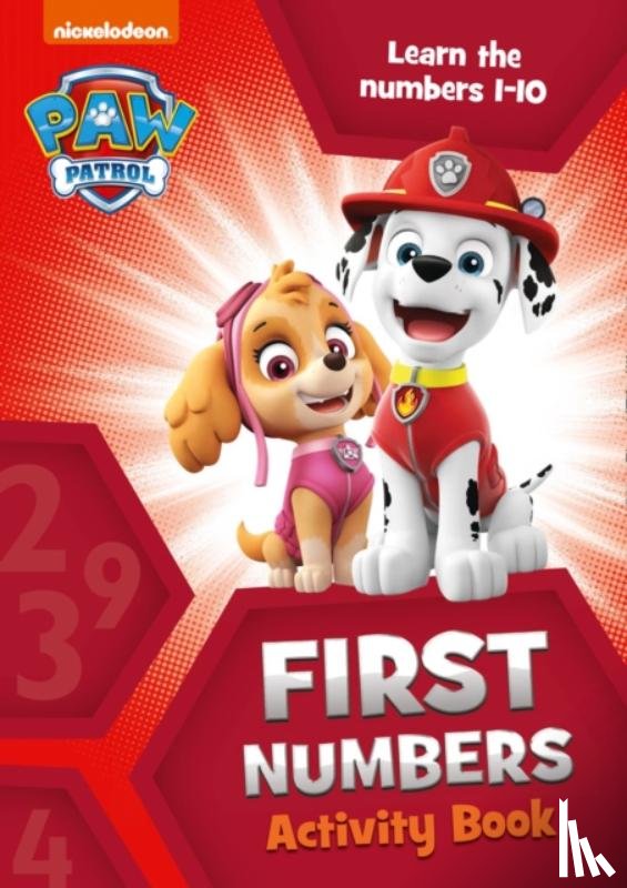 Collins Preschool - PAW Patrol First Numbers Activity Book