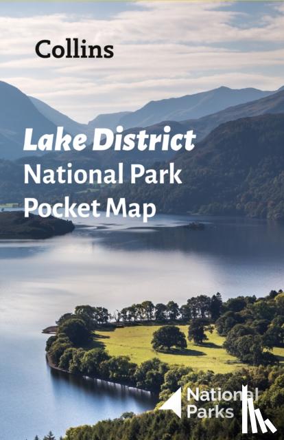 National Parks UK, Collins Maps - Lake District National Park Pocket Map