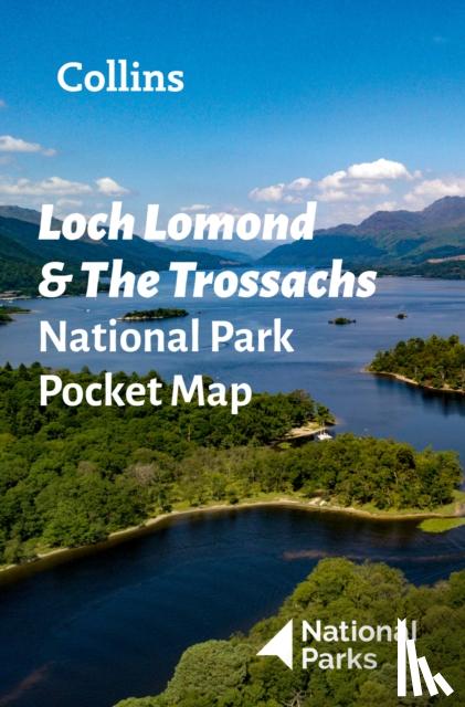 National Parks UK, Collins Maps - Loch Lomond and The Trossachs National Park Pocket Map