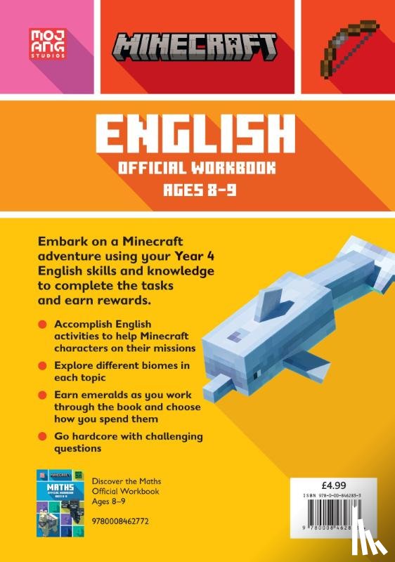 Collins KS2 - Minecraft English Ages 8-9