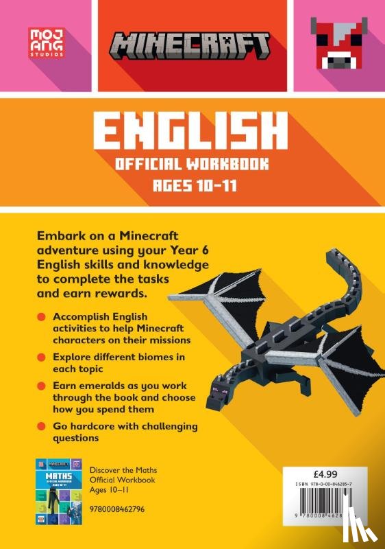 Collins KS2 - Minecraft English Ages 10-11