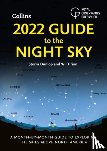 Dunlop, Storm, Tirion, Wil, Royal Observatory Greenwich, Collins Astronomy - 2022 Guide to the Night Sky