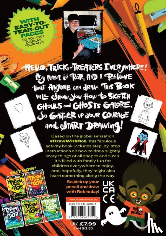 Biddulph, Rob - Draw With Rob at Halloween