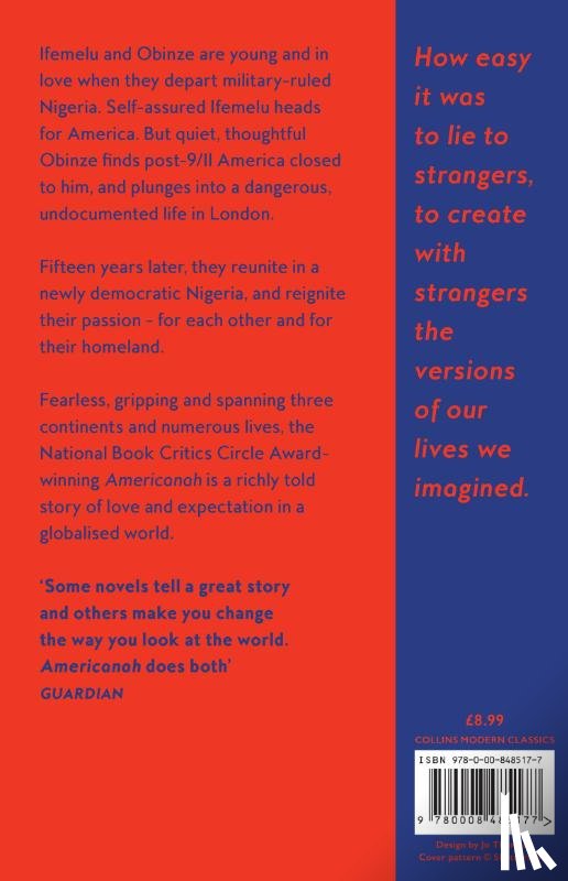 Ngozi Adichie, Chimamanda - Americanah