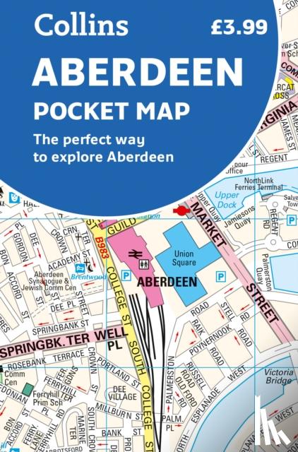 Collins Maps - Aberdeen Pocket Map
