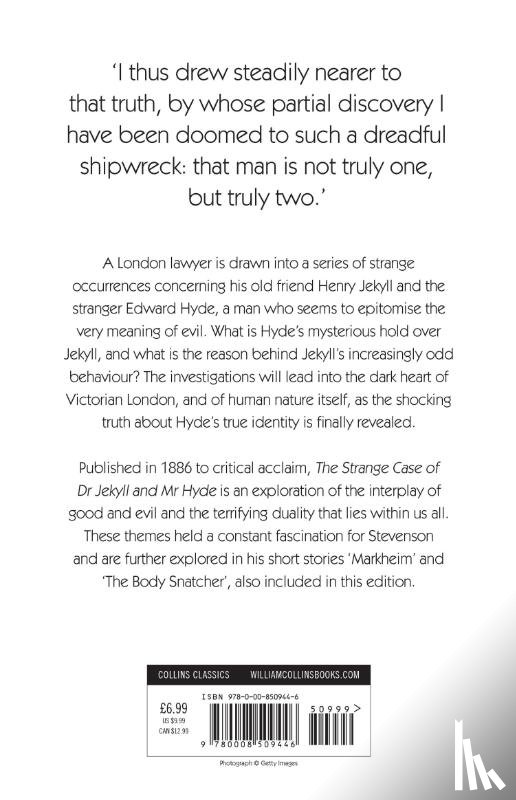 Stevenson, Robert Louis - The Strange Case of Dr Jekyll and Mr Hyde