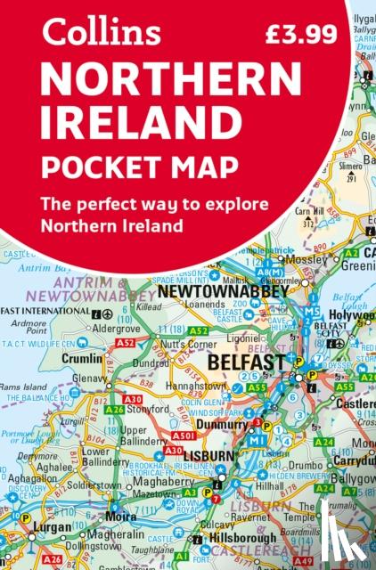 Collins Maps - Northern Ireland Pocket Map