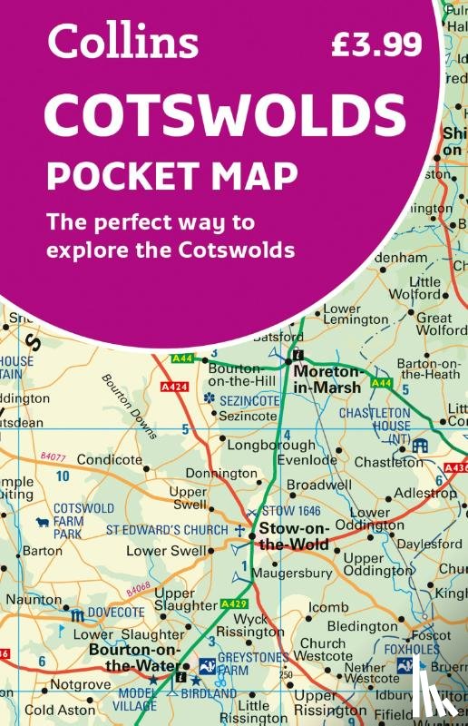 Collins Maps - Cotswolds Pocket Map